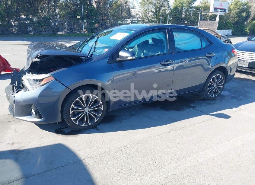 Photo 2 of 2016 Toyota Corolla S PREMIUM (VIN 5YFBURHE2GP433885)