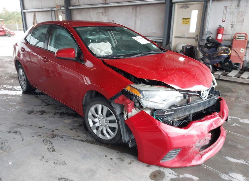 2016 Toyota Corolla LE (VIN 5YFBURHE2GP477644) main photo