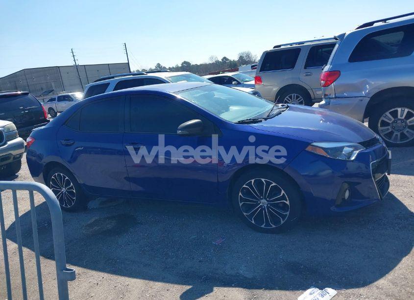 Photo 13 of 2014 Toyota Corolla S PLUS (VIN 5YFBURHE3EP017177)