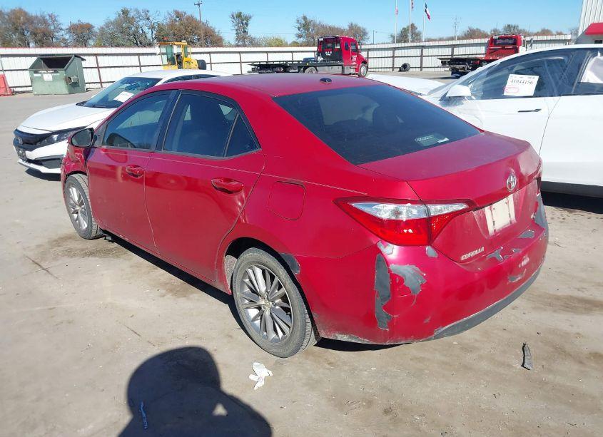 Photo 3 of 2014 Toyota Corolla L/LE/LE PLS/PRM/S/S PLS (VIN 5YFBURHE3EP022749)