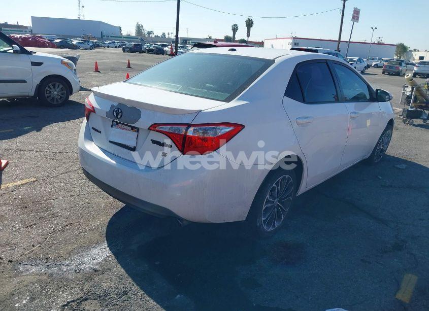 Photo 4 of 2014 Toyota Corolla S PLUS (VIN 5YFBURHE3EP034884)
