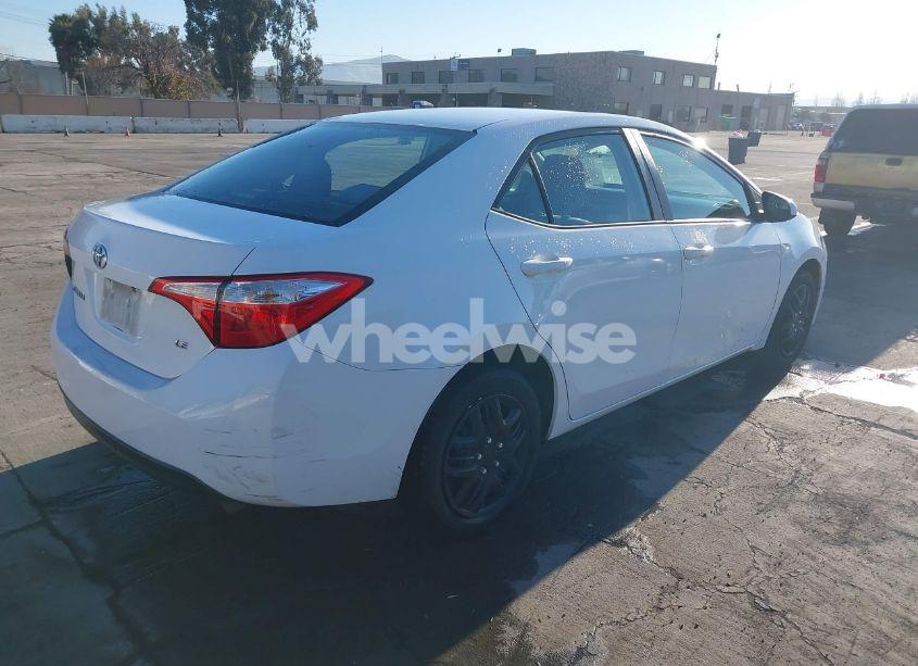 Photo 4 of 2014 Toyota Corolla LE (VIN 5YFBURHE3EP058327)