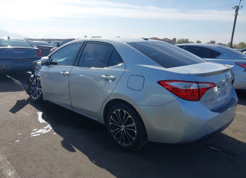 Photo 3 of 2014 Toyota Corolla L/LE/LE PLS/PRM/S/S PLS (VIN 5YFBURHE3EP075595)
