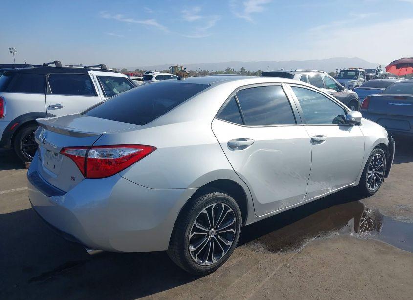 Photo 4 of 2014 Toyota Corolla L/LE/LE PLS/PRM/S/S PLS (VIN 5YFBURHE3EP075595)