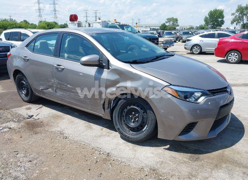 2014 Toyota Corolla LE (VIN 5YFBURHE3EP128800) main photo