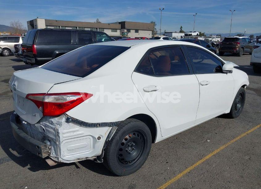 Photo 4 of 2014 Toyota Corolla LE (VIN 5YFBURHE3EP145046)