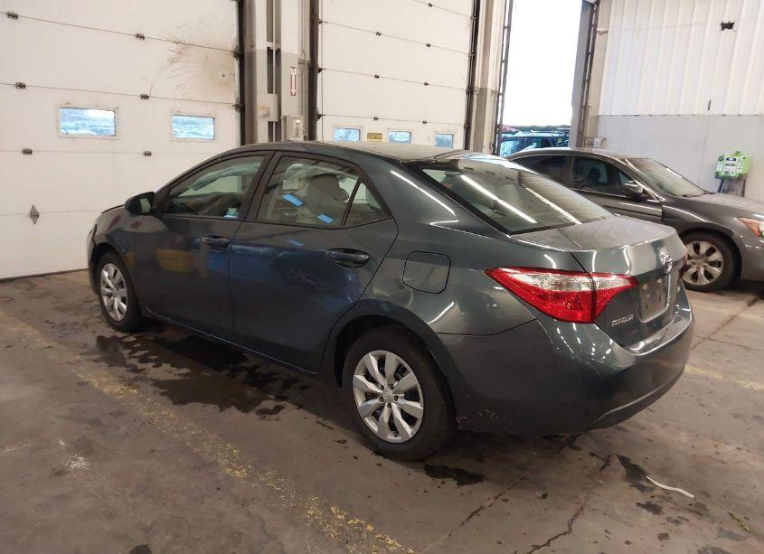 Photo 3 of 2014 Toyota Corolla LE (VIN 5YFBURHE3EP157584)