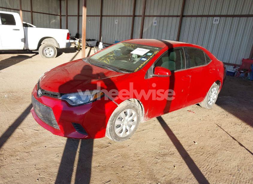 Photo 2 of 2014 Toyota Corolla LE (VIN 5YFBURHE3EP164289)