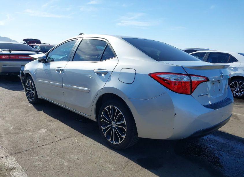Photo 3 of 2015 Toyota Corolla S PLUS (VIN 5YFBURHE3FP196385)