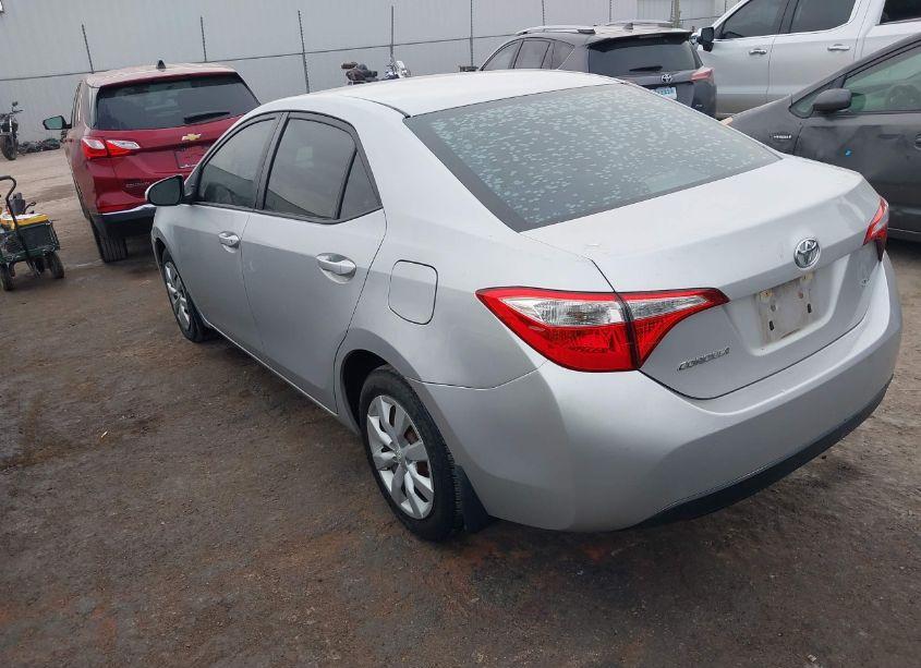 Photo 3 of 2015 Toyota Corolla LE (VIN 5YFBURHE3FP258240)