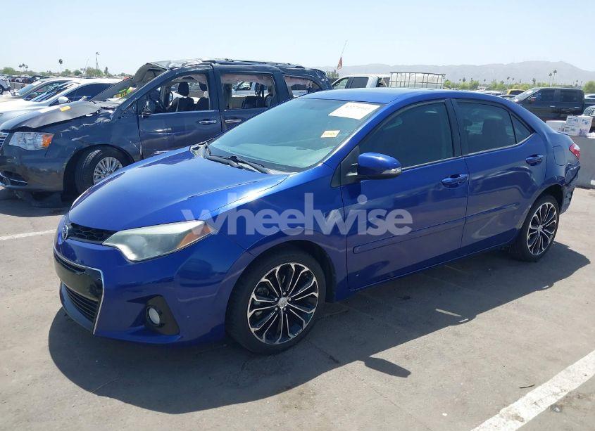Photo 2 of 2015 Toyota Corolla S PLUS (VIN 5YFBURHE3FP284059)
