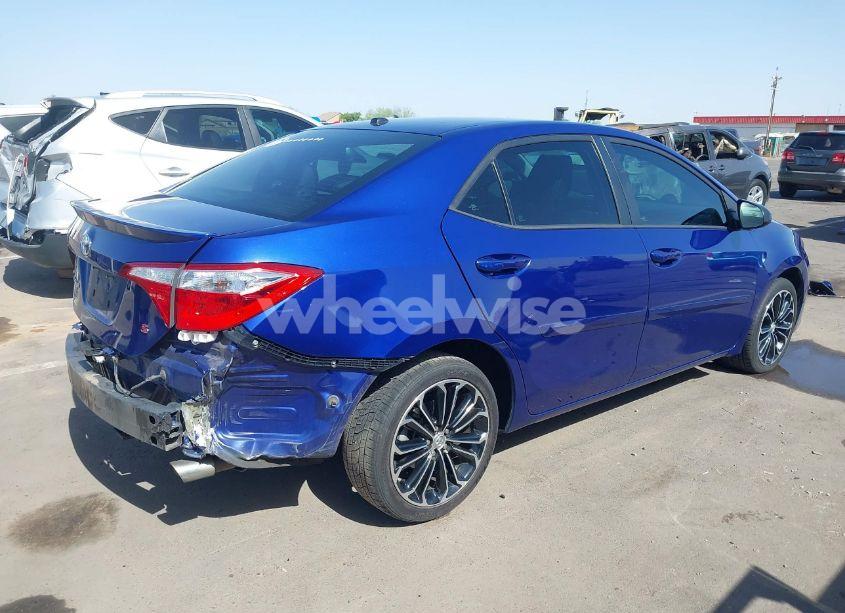 Photo 4 of 2015 Toyota Corolla S PLUS (VIN 5YFBURHE3FP284059)