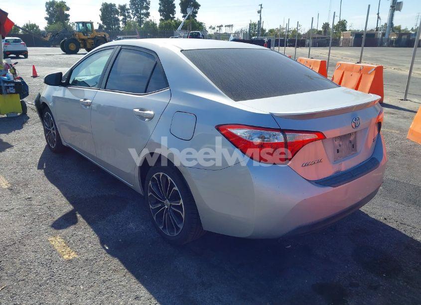 Photo 3 of 2015 Toyota Corolla S PLUS (VIN 5YFBURHE3FP308831)