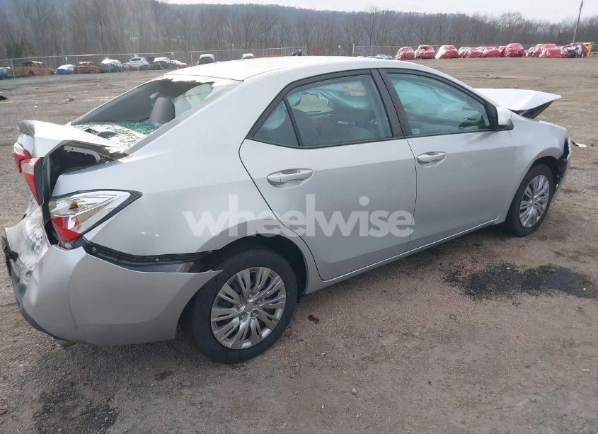 Photo 4 of 2015 Toyota Corolla LE (VIN 5YFBURHE3FP314547)