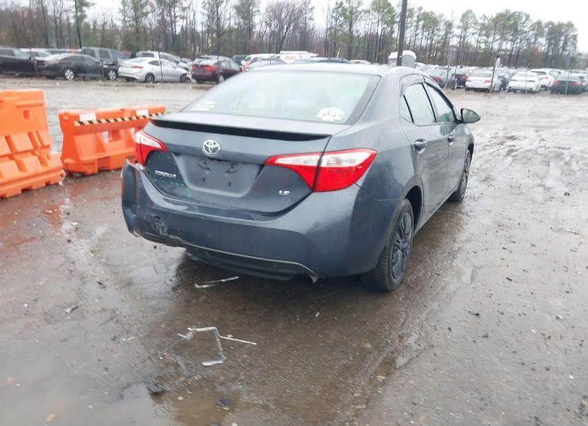 Photo 4 of 2015 Toyota Corolla LE (VIN 5YFBURHE3FP325872)