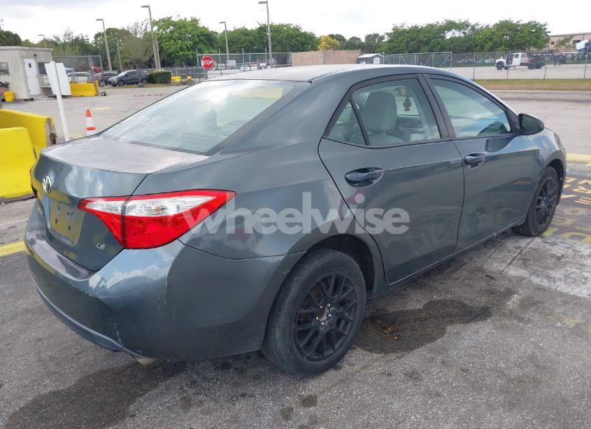 Photo 4 of 2016 Toyota Corolla LE (VIN 5YFBURHE3GP370019)