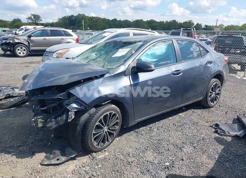 Photo 2 of 2016 Toyota Corolla S PLUS (VIN 5YFBURHE3GP390934)