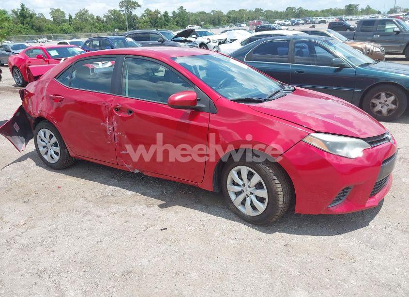 2016 Toyota Corolla LE (VIN 5YFBURHE3GP396717) main photo