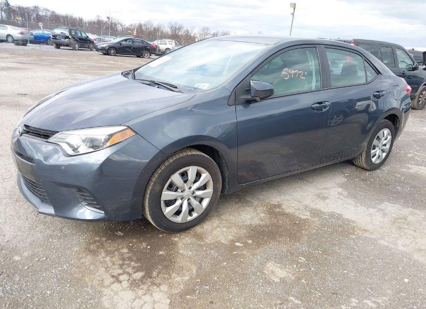 Photo 2 of 2016 Toyota Corolla LE (VIN 5YFBURHE3GP406985)