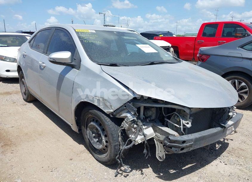 2016 Toyota Corolla L/LE/LE PLS/PRM/S/S PLS (VIN 5YFBURHE3GP428646) main photo