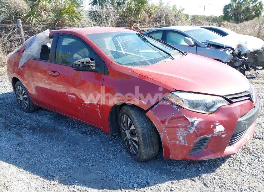 2016 Toyota Corolla LE (VIN 5YFBURHE3GP444605) main photo
