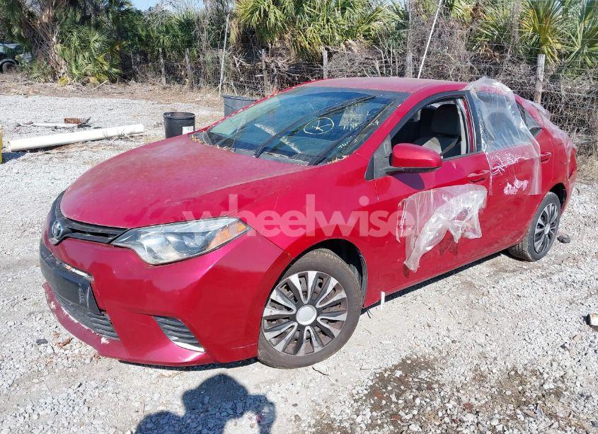 Photo 2 of 2016 Toyota Corolla LE (VIN 5YFBURHE3GP444605)