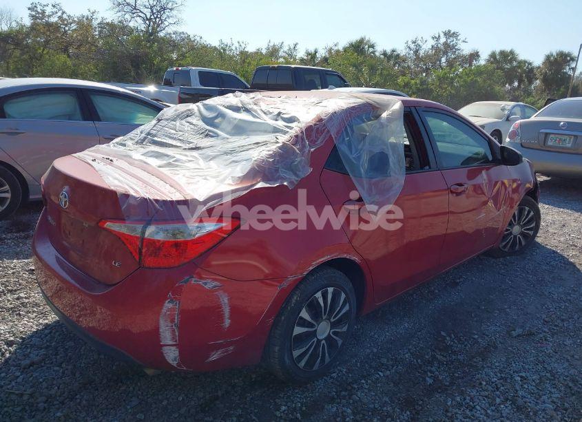 Photo 4 of 2016 Toyota Corolla LE (VIN 5YFBURHE3GP444605)