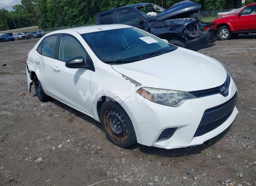 2016 Toyota Corolla LE (VIN 5YFBURHE3GP511655) main photo