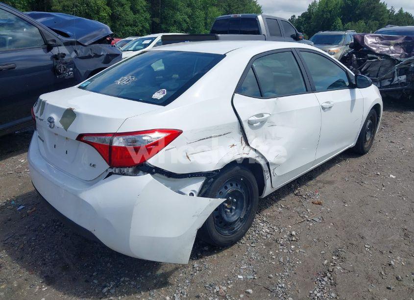 Photo 4 of 2016 Toyota Corolla LE (VIN 5YFBURHE3GP511655)