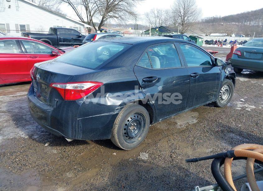 Photo 4 of 2016 Toyota Corolla LE (VIN 5YFBURHE3GP530478)