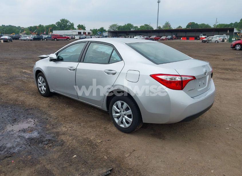 Photo 3 of 2016 Toyota Corolla LE (VIN 5YFBURHE3GP536765)