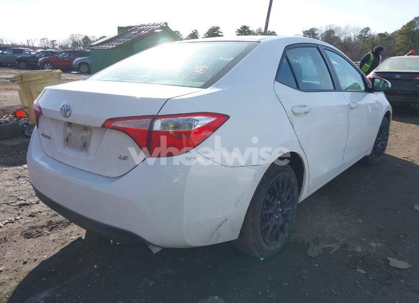 Photo 4 of 2016 Toyota Corolla LE (VIN 5YFBURHE3GP564839)