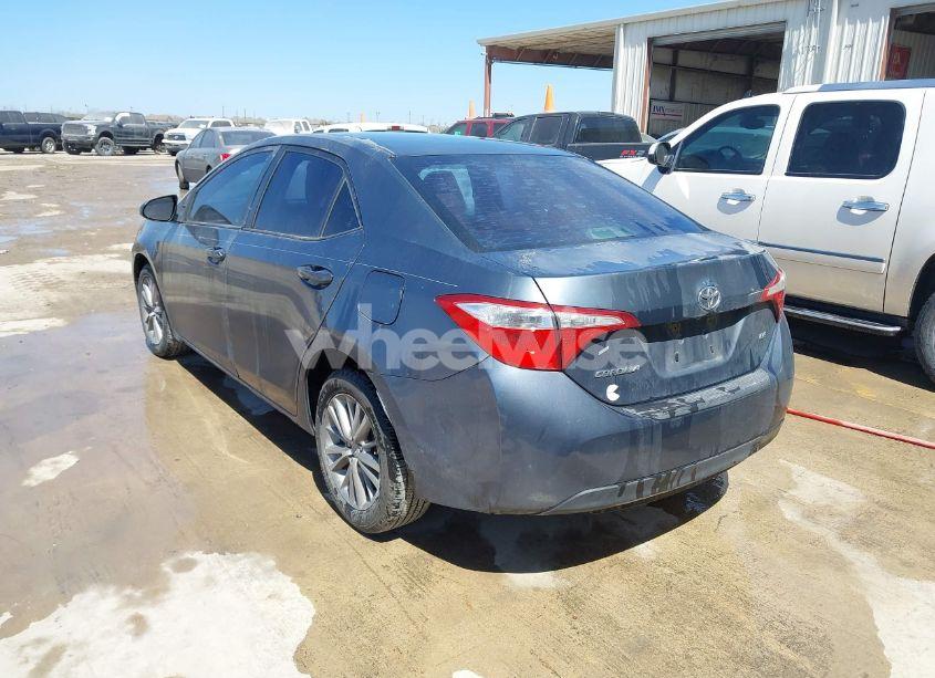 Photo 3 of 2014 Toyota Corolla LE PLUS (VIN 5YFBURHE4EP009735)
