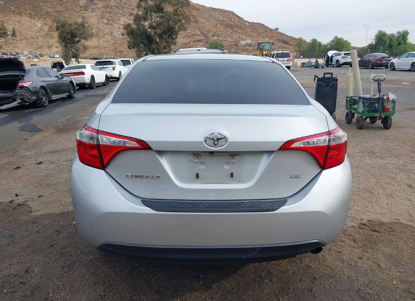 Photo 15 of 2014 Toyota Corolla LE PLUS (VIN 5YFBURHE4EP014255)