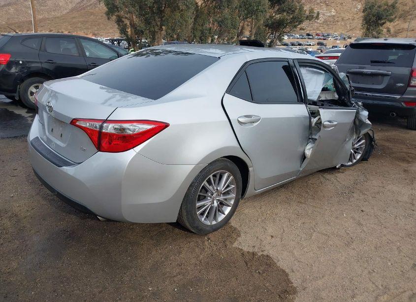 Photo 4 of 2014 Toyota Corolla LE PLUS (VIN 5YFBURHE4EP014255)