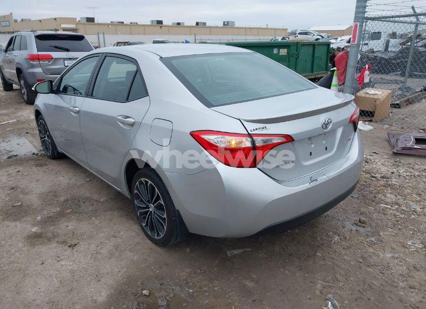Photo 3 of 2014 Toyota Corolla S PLUS (VIN 5YFBURHE4EP022193)