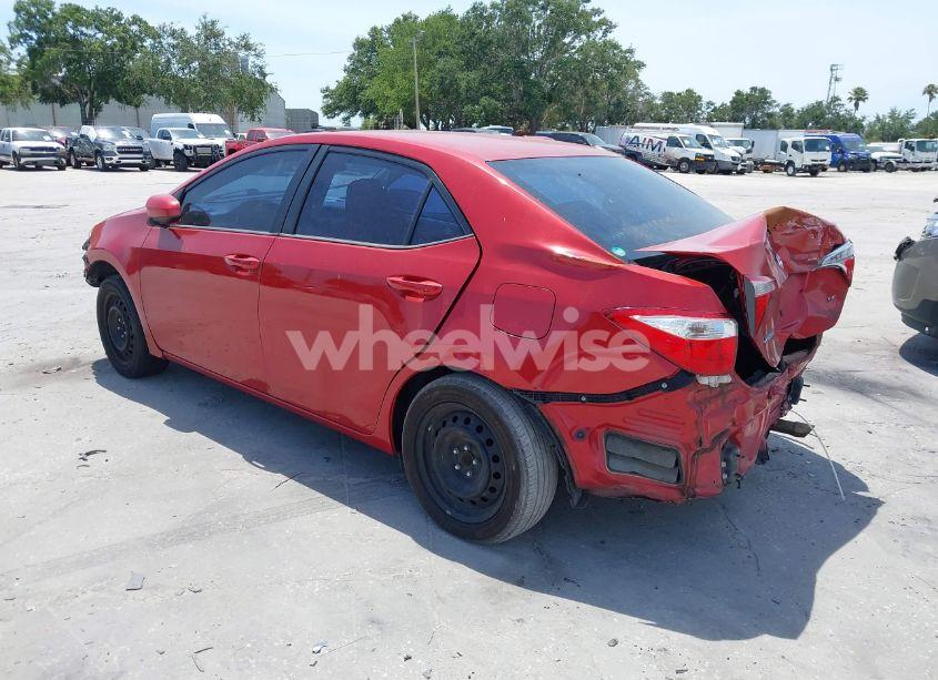 Photo 3 of 2014 Toyota Corolla LE (VIN 5YFBURHE4EP044761)