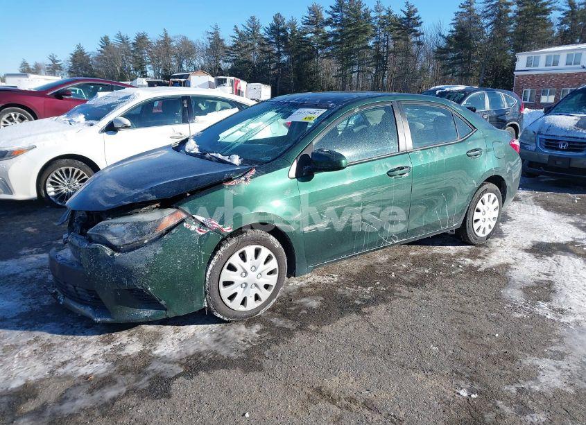 Photo 2 of 2014 Toyota Corolla LE (VIN 5YFBURHE4EP053766)