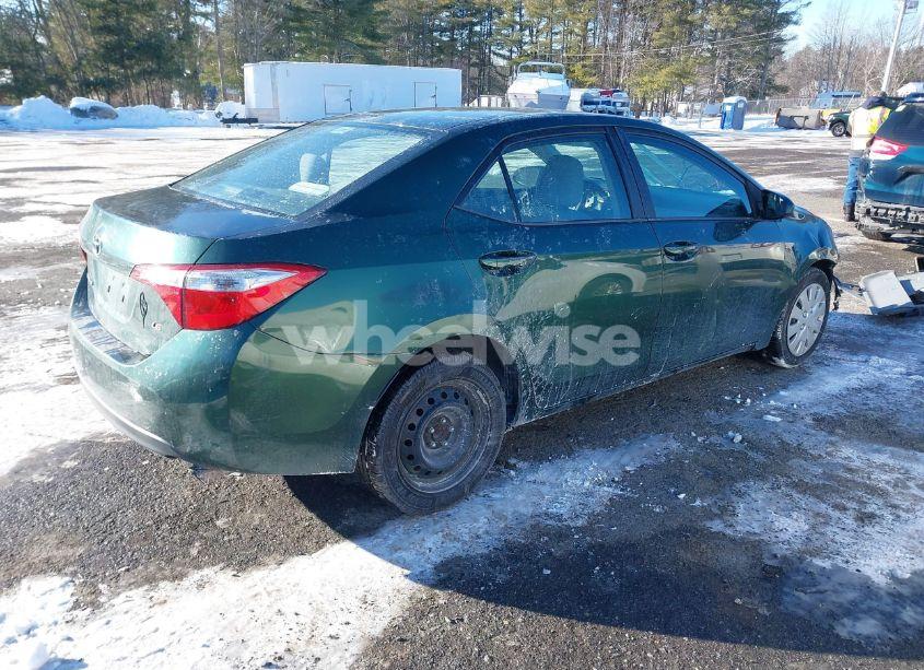 Photo 4 of 2014 Toyota Corolla LE (VIN 5YFBURHE4EP053766)
