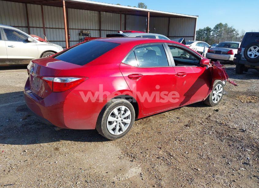 Photo 4 of 2014 Toyota Corolla LE (VIN 5YFBURHE4EP065738)