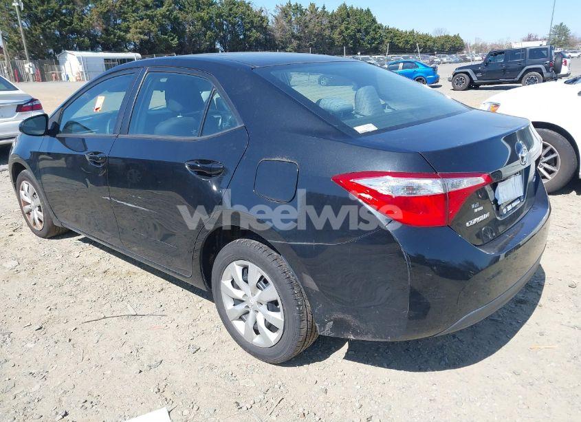 Photo 3 of 2014 Toyota Corolla LE (VIN 5YFBURHE4EP117997)