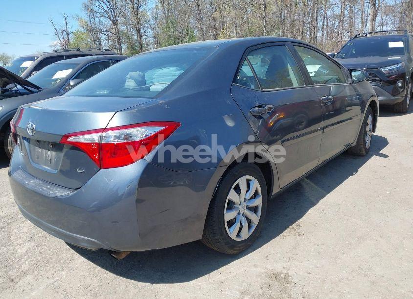 Photo 4 of 2014 Toyota Corolla LE (VIN 5YFBURHE4EP120544)