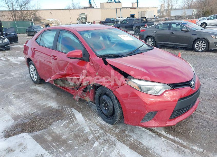 2014 Toyota Corolla LE (VIN 5YFBURHE4EP136176) main photo