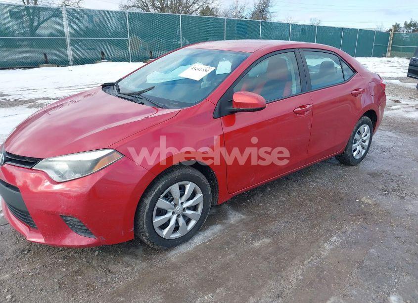 Photo 2 of 2014 Toyota Corolla LE (VIN 5YFBURHE4EP136176)
