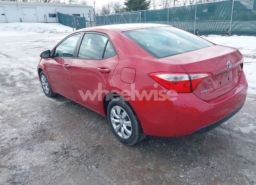Photo 3 of 2014 Toyota Corolla LE (VIN 5YFBURHE4EP136176)