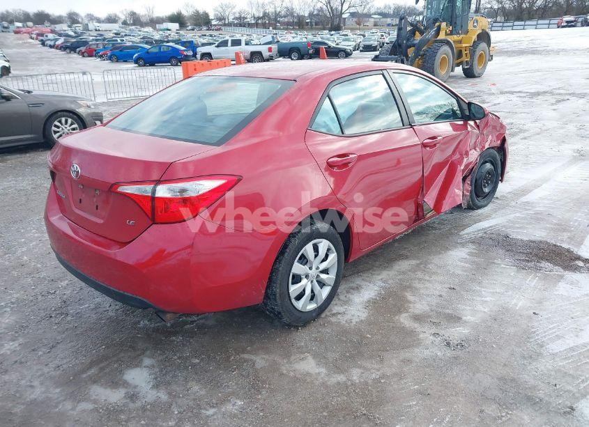 Photo 4 of 2014 Toyota Corolla LE (VIN 5YFBURHE4EP136176)