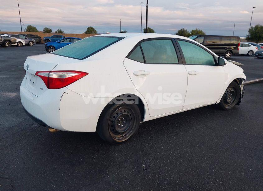 Photo 4 of 2014 Toyota Corolla LE (VIN 5YFBURHE4EP171896)