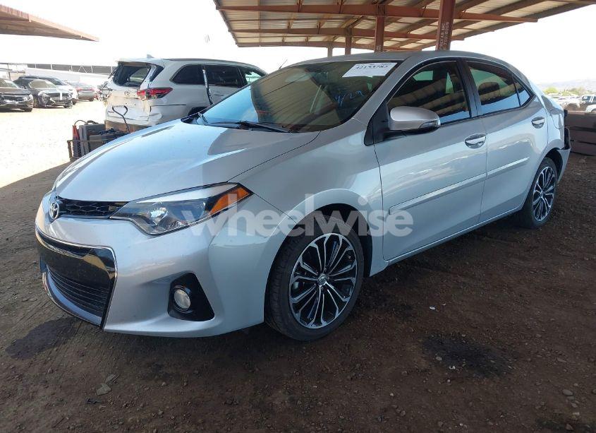 Photo 2 of 2015 Toyota Corolla S PLUS (VIN 5YFBURHE4FP191826)