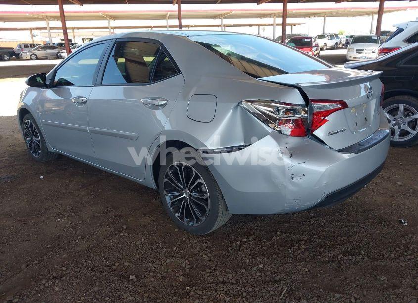 Photo 3 of 2015 Toyota Corolla S PLUS (VIN 5YFBURHE4FP191826)
