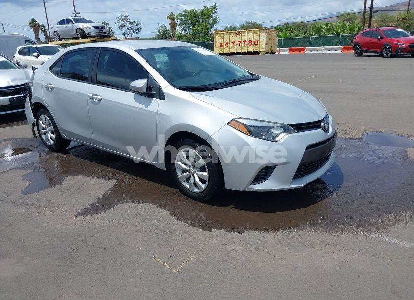 2015 Toyota Corolla LE/LE PLUS/LE PREMIUM (VIN 5YFBURHE4FP222878) main photo